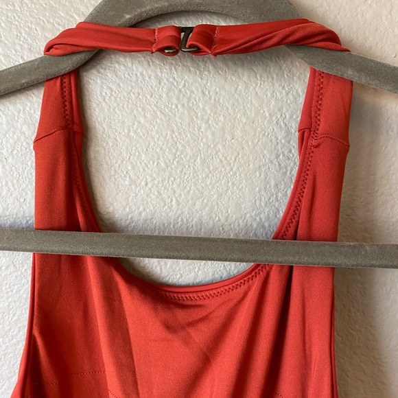 Andie Luzon Chili Pepper One Piece Halter Swimsuit Large - Picture 6 of 8